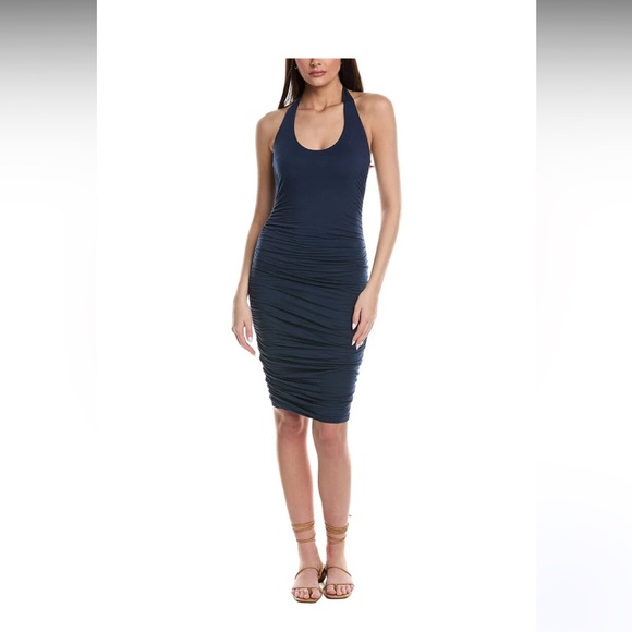 Velvet by Graham & Spencer•Amanda Ruched Halter Midi Dress
NWT - Picture 4 of 6